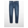 Mango Man Tom Daralan Paçalı Kısa Jean