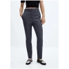Mango Orta Bel Mid-Rise Dar Paça Pantolon