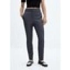 Mango Orta Bel Mid-Rise Dar Paça Pantolon