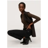 Mango Orta Bel Mid-Rise Düz Paça Jean