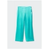 Mango Saten Palazzo Pantolon