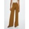 Mango Yan Yırtmaçlı Örme Pantolon