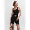 Mango Yırtık Denim Bermuda Şort