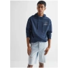 Mango Yırtık detaylı denim bermuda şort