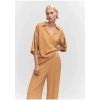 Mango Yüksek Bel Geniş Paça Pantolon