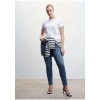 Mango Yüksek belli skinny jean pantolon