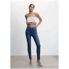 Mango Yüksek belli skinny jean pantolon