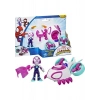 Marvel Spidey And His Amazing Friends Hayalet-Spider Copter Aksiyon Figürü ve Oyuncak Aracı