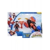Marvel Spidey And His Amazing Friends Miles spin Morales Techno-Racer Aksiyon Figürü ve Oyuncak Aracı