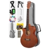 Masif Ağaç 4/4 Akustik Gitar Seti (Gigbag, Tuner, Askı, Capo Dahil)