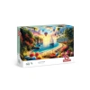 Masmavi Hayaller Temalı 260 Parça Puzzle, Eğlenceli Sanat Etkinliği