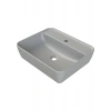 Mat Gri One 55X45 cm Lavabo (Batarya Delikli)