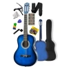 Mavi Renkli 36 İnç 3/4 Juniur Çocuk Gitarı, 8-12 Yaş Arası