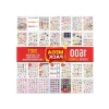 Mega Sticker Seti, Scrapbook ve Günlük Dekorasyon için 1600 Adet