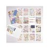 Mega Sticker Seti, Scrapbook ve Günlük Dekorasyon için 1600 Adet