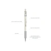 Mekanik Kurşun Kalem, 0.7 mm Uç, Beyaz Renkli Tasarım