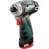 Metabo PowerMaxx BS + BITBOX 12 Volt Akülü Matkap-Tornavida + Bits Uç Seti - 600079510 (2x 2.0 Ah Lityum-Ion Akü ve Şarj Cihazı dahil)