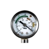 Metal Kasa ile 0-14 Bar veya 0-20 PSI Top Basınç Ölçer