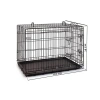 Metal Kedi ve Köpek Kafesi - 107x71x78 cm