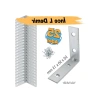 Metal Köşebent, 50x50x15 mm, 25 ADET, Mobilya Sabitleme Aparatı