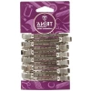 Metal Saç Pensi Seti, 12 Adet, 33 mm