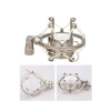 Metal Shock Mount ile Gri Stüdyo Mikrofon - Profesyonel Kullanım için