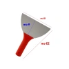 Metal Spatula ile Duvar Macunu ve Boya Kazıma - 18 cm Plastik Saplı