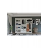 Metalia Gm 036 Lüx 6 Kapı 2 Çekmeceli Düğme Kulplu Aynalı Gardırop