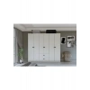 Metalia Gm 069 Delüx 6 Kapı 2 Çekmeceli Düğme Kulplu Gardırop