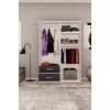 Metalia Gm 074 Novay 4 Kapılı 2 Çekmeceli Gardrop