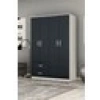 Metalia Gm 074 Novay 4 Kapılı 2 Çekmeceli Gardrop