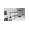 Metalia Gm 128 Star Ahşap Metal Ranza Beyaz-Antrasit Gri