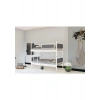 Metalia Gm 128 Star Ahşap Metal Ranza Beyaz-Antrasit Gri
