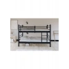 Metalia Gm 129 Level Ayrılabilir Çiftli Ranza Siyah 90X190