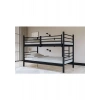 Metalia Gm 129 Level Ayrılabilir Çiftli Ranza Siyah 90X190