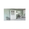 Metalia Gm 310 Ece Lüx 3 Kapı 3 Çekmeceli Aynalı Düğme Kulplu Gardırop