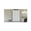 Metalia Gm 854 Home 3 Kapılı 2 Çekmeceli Düğme Kulplu Gardırop