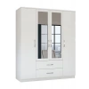 Metalia Gm538 Smartline 4 Kapı 2 Çekmeceli Aynalı Gardırop
