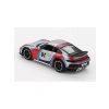 Metallic Buz Grisi Porsche 911 Dakar Modeli, 1/64 Ölçek
