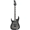 Metallic gri sunburst elektro gitar, modern tasarım