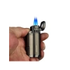 MGM05-43 Delicili Üçlü Jet Alev Gunmetal Çakmak