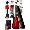 Midex CG-36RD-PAK Kaliteli 36 İnç 3/4 Juniur Çocuk Gitarı 8-12 Yaş Arası