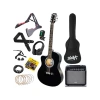 Midex RG-560BK-AMP Siyah Amfili Elektro Akustik Gitar Full Set