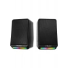 Mikado MD-178 2.0 3W*2 Siyah Rgb Aydınlatmalı USB + 3.5mm USB 5V Speaker Hoparlör