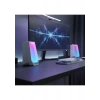 Mikado MD-188 2.0 5W*2 Bluetooth Beyaz RGB Aydınlatmalı + USB Kablo USB 5V Speaker Hoparlör