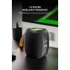 Mikado MD-888 Cube Siyah 5W 1200MAH Bt/tf/usb/led Işıklı Hoparlör Hoparlör