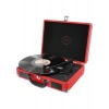 Mikado Nostalgia MN-P317 Kırmızı Turntable + Rca + Bluetooth Destekli Pikap