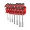 Milwaukee 7 Parça Metrik Lokma Anahtar Seti (Ergonomik Tutma Saplı - Askı Aparatlı) - 4932498704