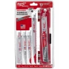 Milwaukee Sawzall 13 Parça Tilki Kuyruğu Testere Bıçağı Seti - 49222231