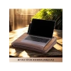 Minderli Laptop Sehpası, Ceviz Renk, Rahat Kullanım İçin